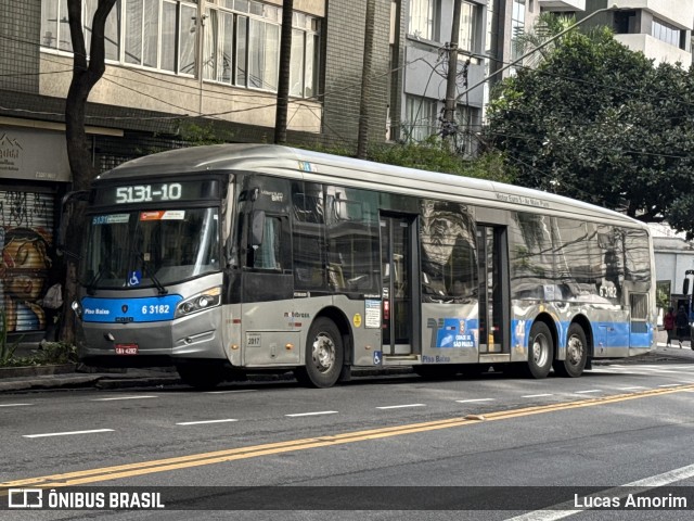 Viação Paratodos > São Jorge > Metropolitana São Paulo > Mobibrasil 6 3182 na cidade de São Paulo, São Paulo, Brasil, por Lucas Amorim. Número da foto: #12559027.