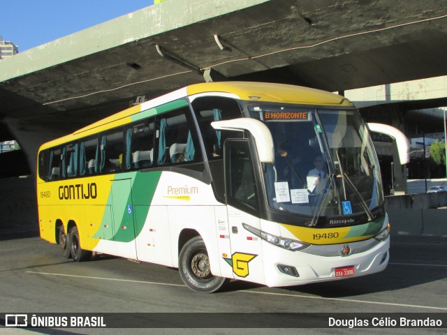 Empresa Gontijo de Transportes 19480 na cidade de Belo Horizonte, Minas Gerais, Brasil, por Douglas Célio Brandao. Número da foto: #12559020.