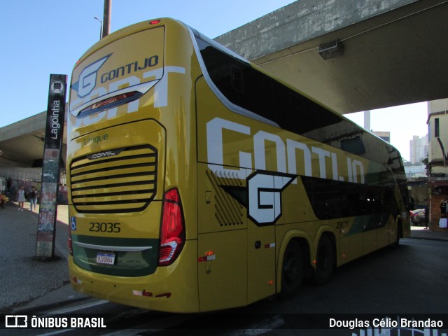 Empresa Gontijo de Transportes 23035 na cidade de Belo Horizonte, Minas Gerais, Brasil, por Douglas Célio Brandao. Número da foto: #12560336.