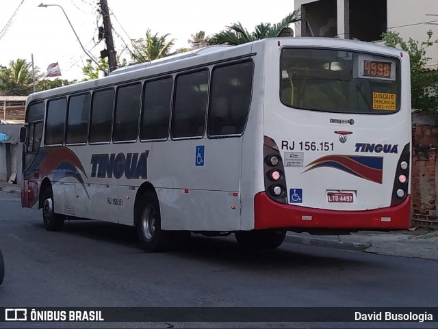 Transportadora Tinguá RJ 156.151 na cidade de Nova Iguaçu, Rio de Janeiro, Brasil, por David Busologia. Número da foto: #12557731.