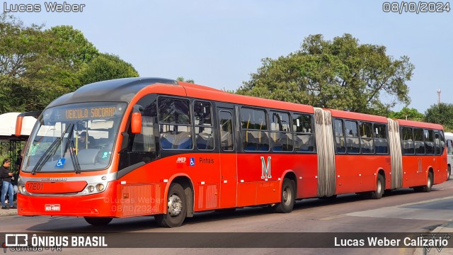 Expresso Azul 17E01 na cidade de Curitiba, Paraná, Brasil, por Lucas Weber Calizario. Número da foto: #12558755.