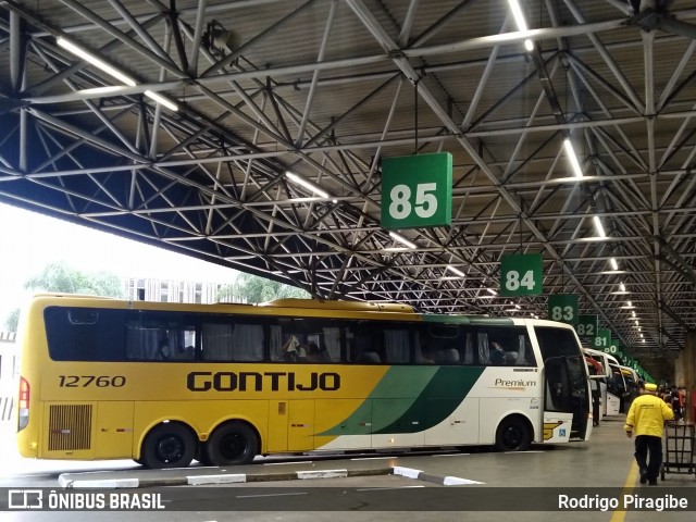 Empresa Gontijo de Transportes 12760 na cidade de São Paulo, São Paulo, Brasil, por Rodrigo Piragibe. Número da foto: #12559089.