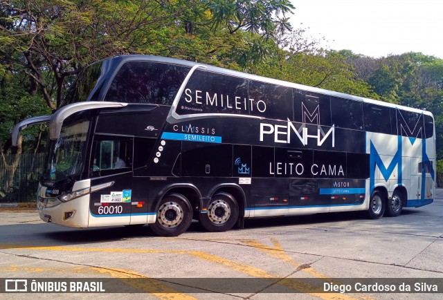 Empresa de Ônibus Nossa Senhora da Penha 60010 na cidade de São Paulo, São Paulo, Brasil, por Diego Cardoso da Silva. Número da foto: #12558093.