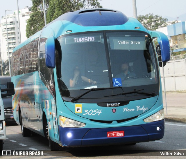 Nova Belga Transportadora Turística 3054 na cidade de Rio de Janeiro, Rio de Janeiro, Brasil, por Valter Silva. Número da foto: #12558305.