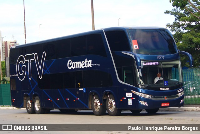 Viação Cometa 18303 na cidade de São Paulo, São Paulo, Brasil, por Paulo Henrique Pereira Borges. Número da foto: #12559964.