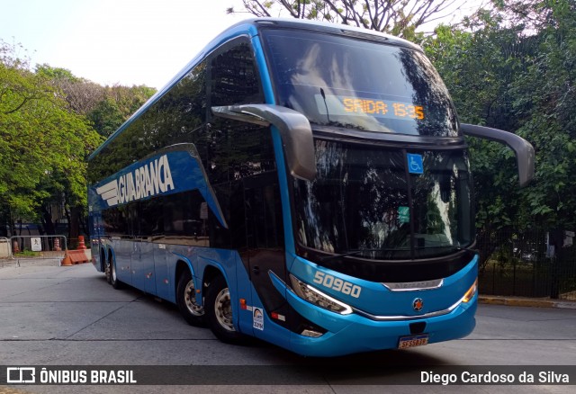 Viação Águia Branca 50960 na cidade de São Paulo, São Paulo, Brasil, por Diego Cardoso da Silva. Número da foto: #12559755.