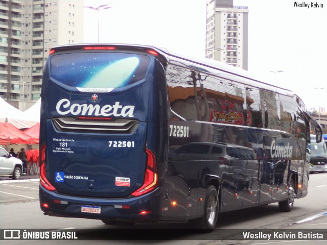 Viação Cometa 722501 na cidade de Barueri, São Paulo, Brasil, por Weslley Kelvin Batista. Número da foto: #12562133.