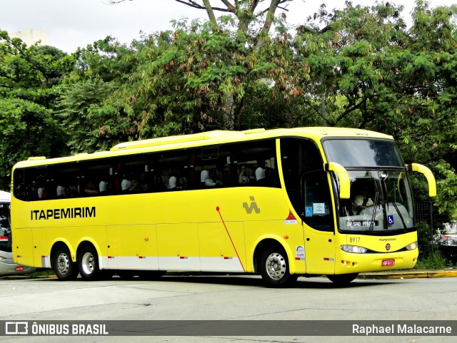 Viação Itapemirim 8917 na cidade de São Paulo, São Paulo, Brasil, por Raphael Malacarne. Número da foto: #12562428.