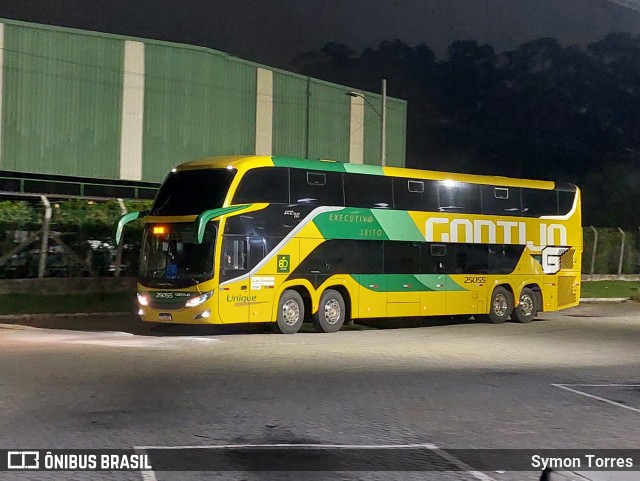 Empresa Gontijo de Transportes 25055 na cidade de Vila Velha, Espírito Santo, Brasil, por Symon Torres. Número da foto: #12561456.
