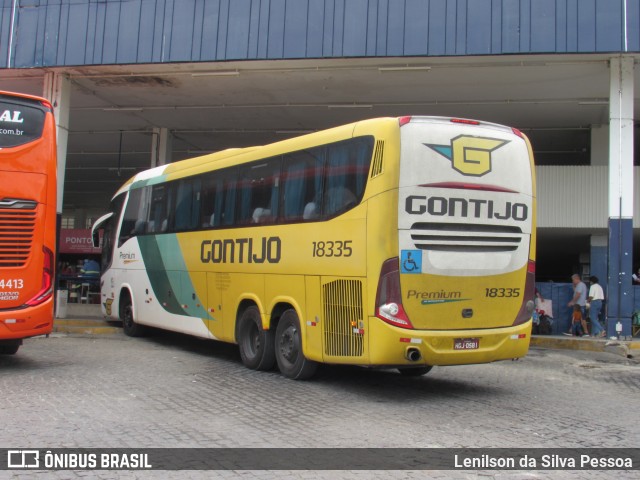 Empresa Gontijo de Transportes 18335 na cidade de Caruaru, Pernambuco, Brasil, por Lenilson da Silva Pessoa. Número da foto: #12562541.