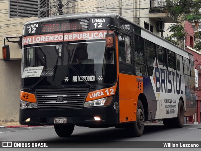 Magno - Línea 12 45 na cidade de Asunción, Paraguai, por Willian Lezcano. Número da foto: #12561109.