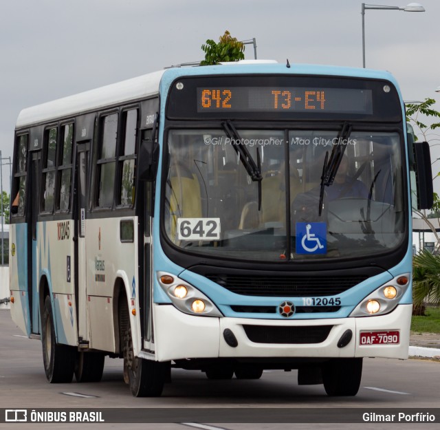 Vega Manaus Transporte 1012045 na cidade de Manaus, Amazonas, Brasil, por Gilmar Porfírio. Número da foto: #12561286.