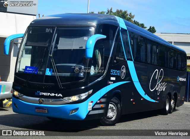 Empresa de Ônibus Nossa Senhora da Penha 53012 na cidade de Rio de Janeiro, Rio de Janeiro, Brasil, por Victor Henrique. Número da foto: #12563236.
