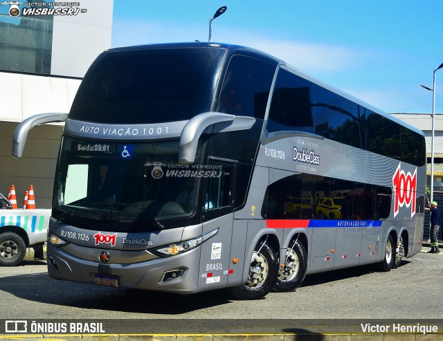 Auto Viação 1001 RJ 108.1126 na cidade de Rio de Janeiro, Rio de Janeiro, Brasil, por Victor Henrique. Número da foto: #12563196.
