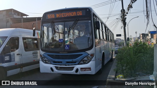 Transportes Futuro C30032 na cidade de Rio de Janeiro, Rio de Janeiro, Brasil, por Danyllo Henrique. Número da foto: #12561316.