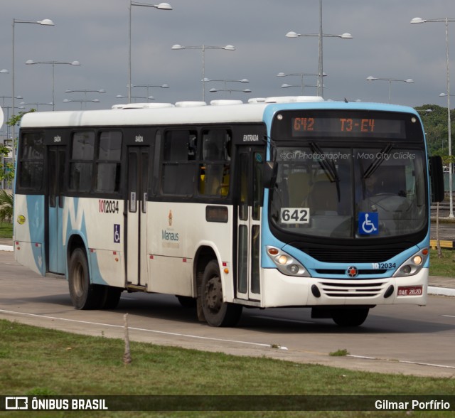 Vega Manaus Transporte 1012034 na cidade de Manaus, Amazonas, Brasil, por Gilmar Porfírio. Número da foto: #12561289.
