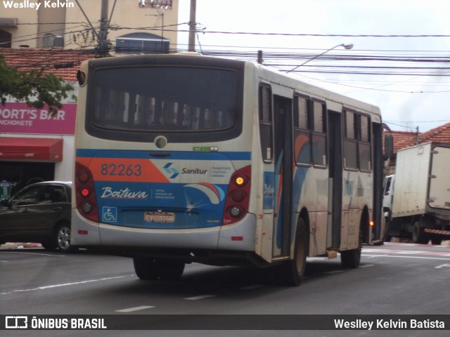 Sanitur Transportes Urbanos e Rodoviários 82263 na cidade de Boituva, São Paulo, Brasil, por Weslley Kelvin Batista. Número da foto: #12562149.