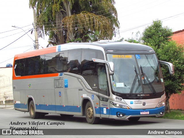 Expresso União 10428 na cidade de Pirapora, Minas Gerais, Brasil, por Andrew Campos. Número da foto: #12562690.