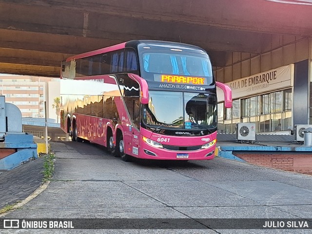 Eucatur - Empresa União Cascavel de Transportes e Turismo 6041 na cidade de Porto Alegre, Rio Grande do Sul, Brasil, por JULIO SILVA. Número da foto: #12563099.