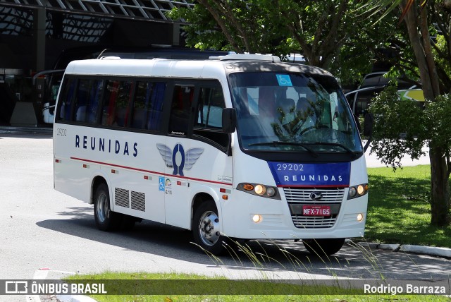 Reunidas Transportes Coletivos 29202 na cidade de Florianópolis, Santa Catarina, Brasil, por Rodrigo Barraza. Número da foto: #12562167.