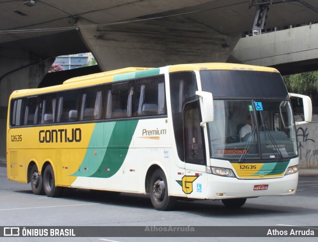 Empresa Gontijo de Transportes 12635 na cidade de Belo Horizonte, Minas Gerais, Brasil, por Athos Arruda. Número da foto: #12561233.