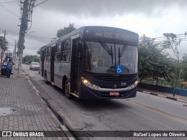 ATT - Alto Tietê Transportes 310 na cidade de Poá, São Paulo, Brasil, por Rafael Lopes de Oliveira. Número da foto: #12561365.