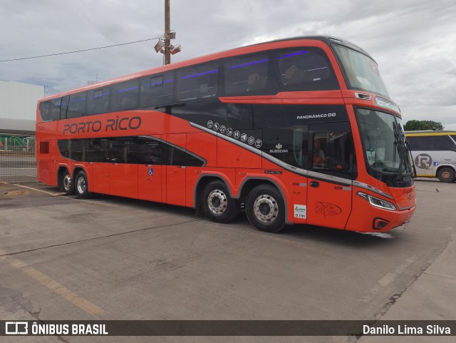 Auto Viação Porto Rico 2406 na cidade de Goiânia, Goiás, Brasil, por Danilo Lima Silva. Número da foto: #12561460.
