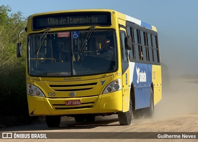 Viação Sudeste 130 na cidade de Marataízes, Espírito Santo, Brasil, por Guilherme Neves. Número da foto: #12561994.