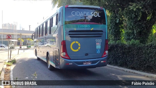 Viação Cidade Sol 9100 na cidade de São Paulo, São Paulo, Brasil, por Fábio Paixão. Número da foto: #12560920.