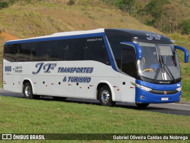 JF Transporte e Turismo 060 na cidade de Aparecida, São Paulo, Brasil, por Gabriel Oliveira Caldas da Nobrega. Número da foto: #12561873.