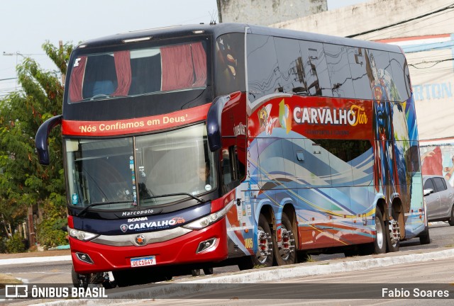 Carvalho Tur Transportes e Turismo 1005 na cidade de Belém, Pará, Brasil, por Fabio Soares. Número da foto: #12560946.