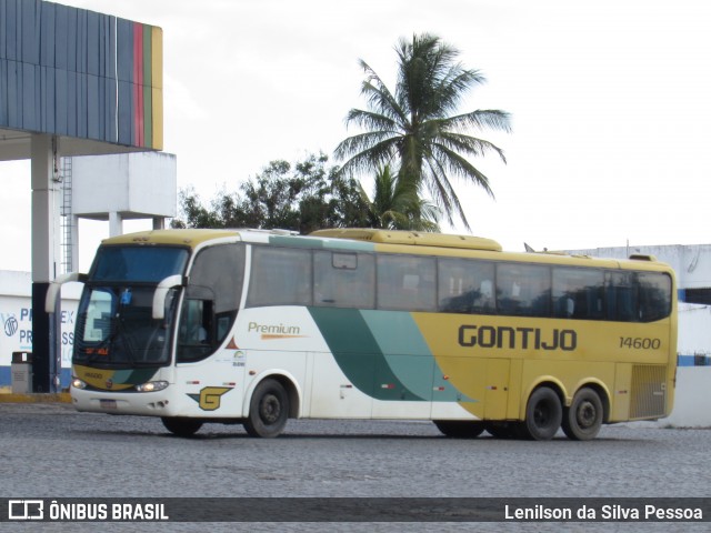 Empresa Gontijo de Transportes 14600 na cidade de Caruaru, Pernambuco, Brasil, por Lenilson da Silva Pessoa. Número da foto: #12562524.