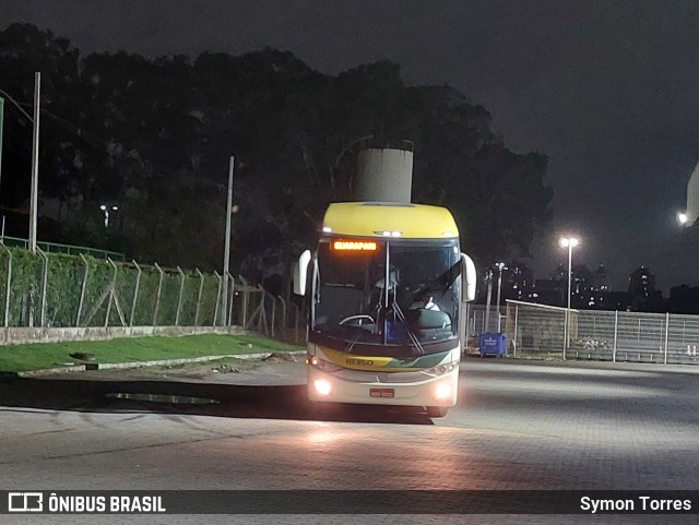 Empresa Gontijo de Transportes 18350 na cidade de Vila Velha, Espírito Santo, Brasil, por Symon Torres. Número da foto: #12561434.