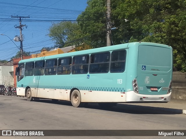 Empresa Auto Viação Santa Rosa 113 na cidade de Pelotas, Rio Grande do Sul, Brasil, por Miguel Filho. Número da foto: #12560805.