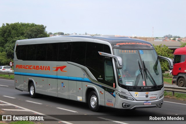 Viação Piracicabana 462414 na cidade de Marília, São Paulo, Brasil, por Roberto Mendes. Número da foto: #12561405.