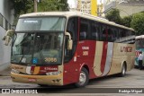 Transportes Única Petrópolis RJ 163.055 na cidade de Rio de Janeiro, Rio de Janeiro, Brasil, por Rodrigo Miguel. Número da foto: #12562704.