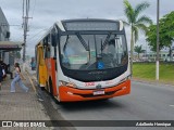 Viação Piracicabana Praia Grande 3308 na cidade de Praia Grande, São Paulo, Brasil, por Adalberto Henrique. Número da foto: #:id.