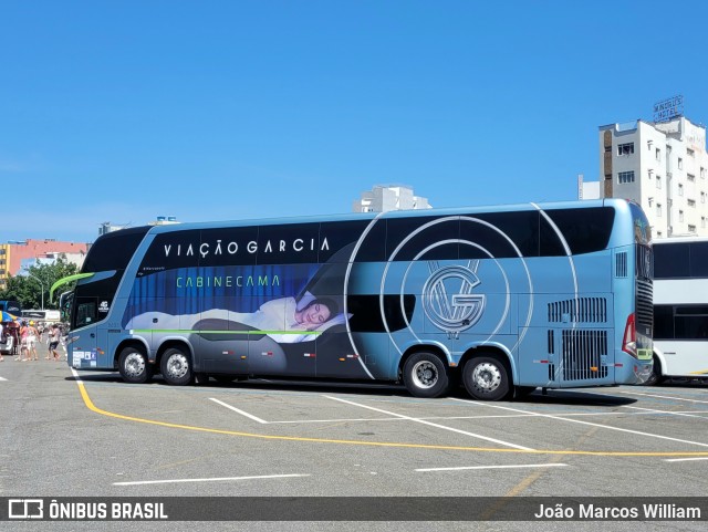 Viação Garcia 8605 na cidade de Aparecida, São Paulo, Brasil, por João Marcos William. Número da foto: #12563752.