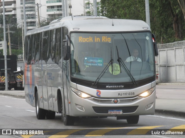 Coesa Transportes RJ 117.038 na cidade de Rio de Janeiro, Rio de Janeiro, Brasil, por Luiz Guilherme. Número da foto: #12563426.