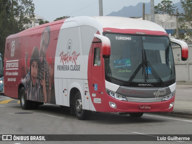 Paraibuna Transportes 20044 na cidade de Rio de Janeiro, Rio de Janeiro, Brasil, por Luiz Guilherme. Número da foto: #12563414.