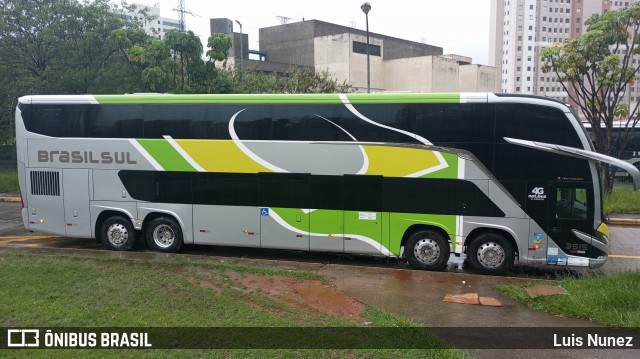 Brasil Sul Linhas Rodoviárias 3515 na cidade de São Paulo, São Paulo, Brasil, por Luis Nunez. Número da foto: #12563592.