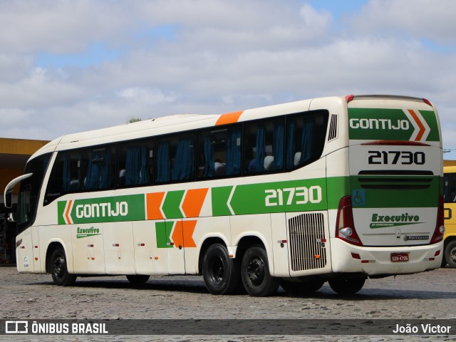Empresa Gontijo de Transportes 21730 na cidade de Feira de Santana, Bahia, Brasil, por João Victor. Número da foto: #12564859.