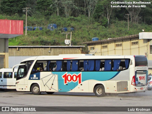 Auto Viação 1001 RJ 108.260 na cidade de Juiz de Fora, Minas Gerais, Brasil, por Luiz Krolman. Número da foto: #12563522.