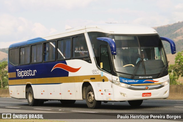 Taipastur Transportes Turísticos 1650 na cidade de Roseira, São Paulo, Brasil, por Paulo Henrique Pereira Borges. Número da foto: #12563480.