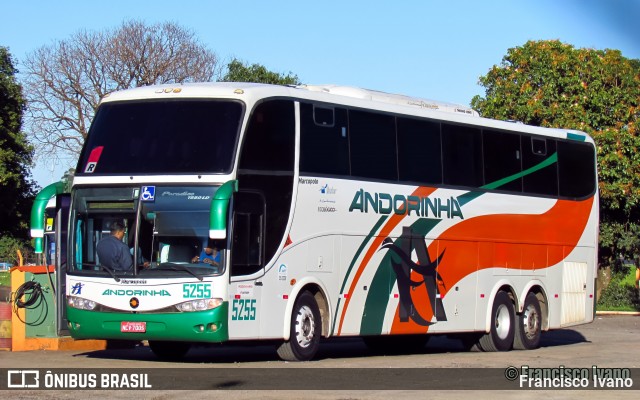 Empresa de Transportes Andorinha 5255 na cidade de Assis, São Paulo, Brasil, por Francisco Ivano. Número da foto: #12563732.