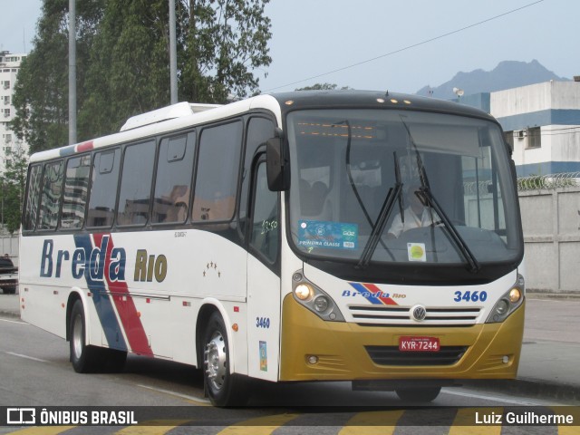 Breda Rio 3460 na cidade de Rio de Janeiro, Rio de Janeiro, Brasil, por Luiz Guilherme. Número da foto: #12563442.
