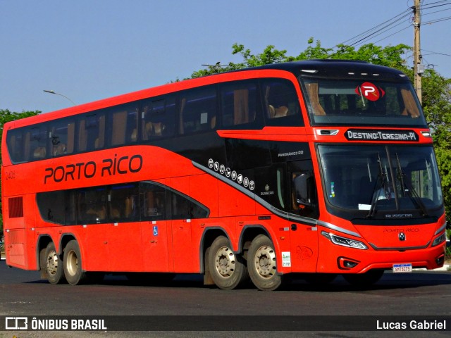 Auto Viação Porto Rico 2406 na cidade de Teresina, Piauí, Brasil, por Lucas Gabriel. Número da foto: #12563717.