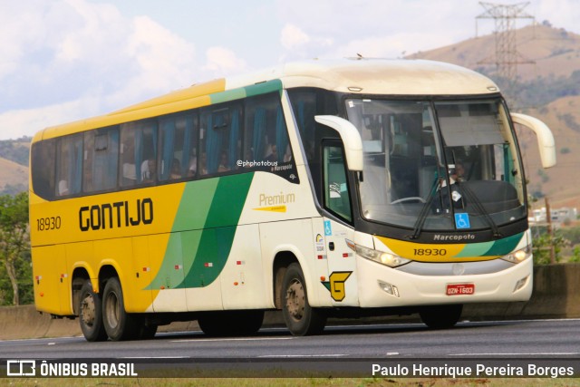 Empresa Gontijo de Transportes 18930 na cidade de Roseira, São Paulo, Brasil, por Paulo Henrique Pereira Borges. Número da foto: #12563470.