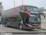 Transportes Única Petrópolis RJ 163.008 na cidade de Rio de Janeiro, Rio de Janeiro, Brasil, por Luiz Guilherme. Número da foto: #12563416.