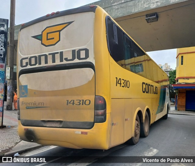 Empresa Gontijo de Transportes 14310 na cidade de Belo Horizonte, Minas Gerais, Brasil, por Vicente de Paulo Alves. Número da foto: #12565930.